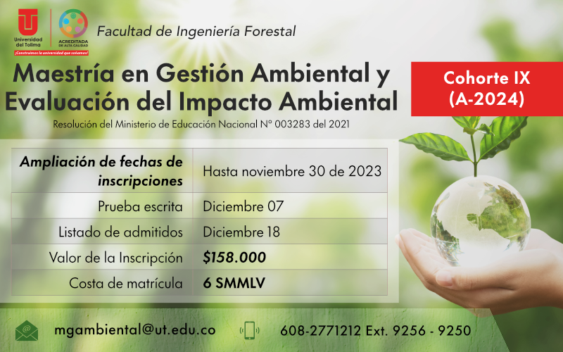 Plantilla Maestría Gestión Ambiental 2023
