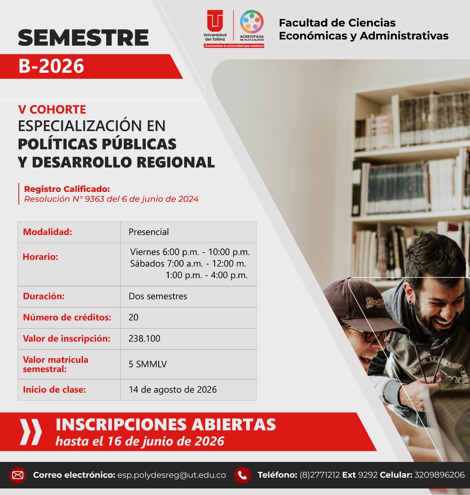 Especialización en Políticas Públicas